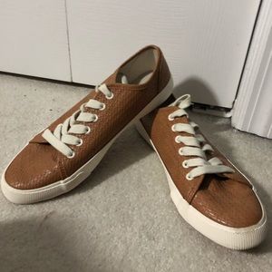 NWOT Tan Sneakers
